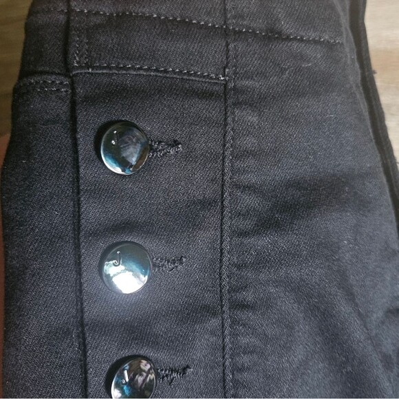 J Brand Natasha Sky Skinny High Rise Jeans in Seriously Black - Picture 11 of 15